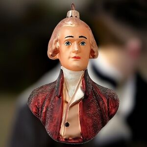 Christopher Radko Alexander Hamilton Ornament Patriots Series 98 Pat 2 Vtg‎ 1998